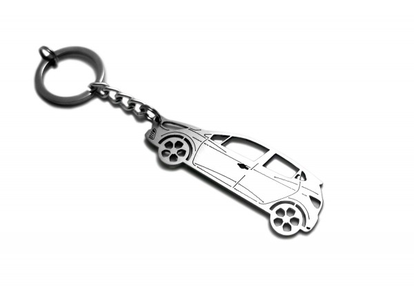 Keychain Renault Clio IV 2012-2019 - (type STEEL)